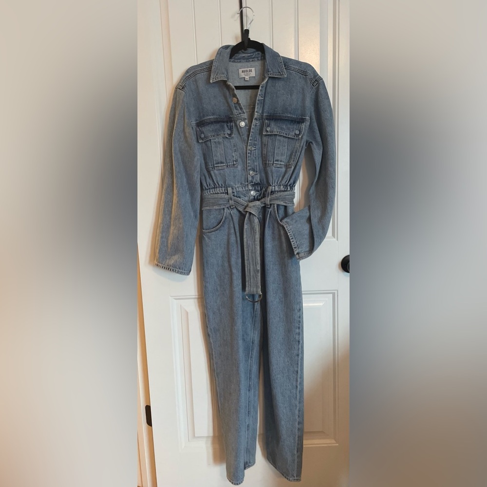 Blue Denim Jumpsuit